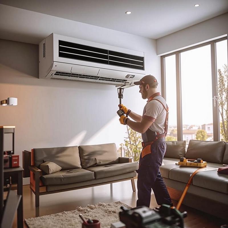 Lắp máy lạnh tại nhà Thủ Dầu Một, dịch vụ chuyên nghiệp.
